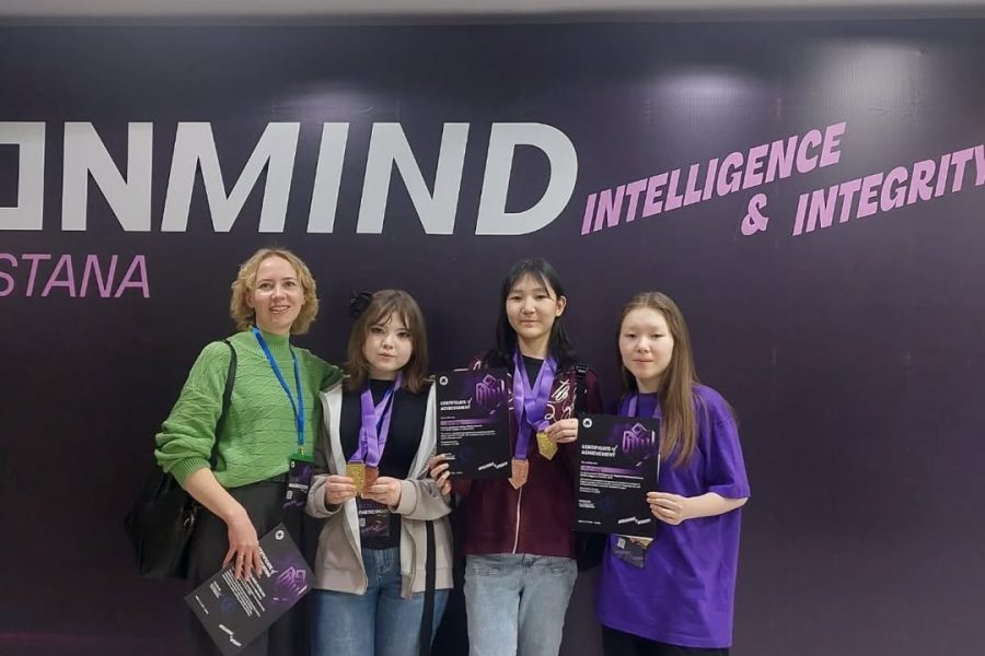 Астанада өткен Халықаралық “IRONMIND” олимпиадасынан оқушыларымыз жүлделі болып келді.Білім мен